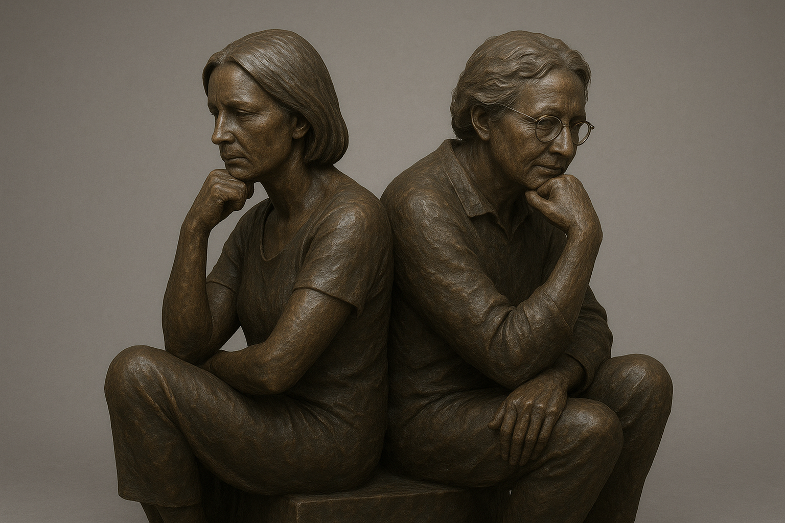 Bild der Geschäftsführung in der Denkerpose.